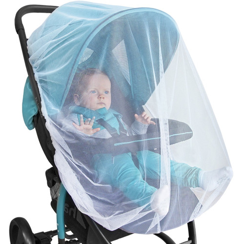 Mosquito Net For Stroller, Baby Mosquito Net - Bug Insect Netting For Strollers, Carriers, Car Seats, Cradles (white)