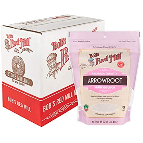 Bobs Red Mill Arrowroot Starch / Flour, 16 Oz (pack Of 2)