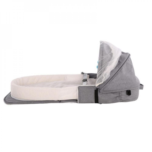 Elaydool Babytravel Bed Sun Protection Mosquito Net Breathable Infant Baby Bed Sleeping Basket With Toys