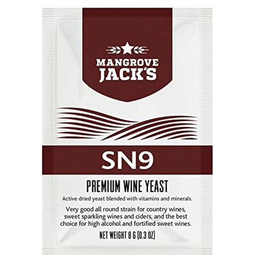 3x Mangrove Jacks Wine Yeast - Sn9 8g