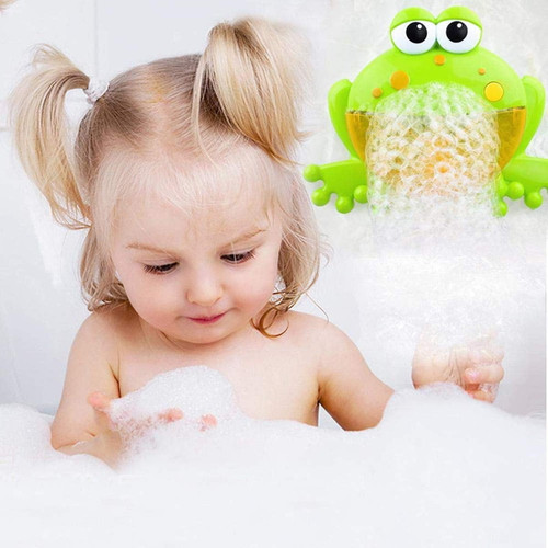Bubble Bath Maker For The Bathtub, Foam Blower Bubbling Making Machine, Nursery Rhyme Musical Bathtub Toy For Baby Kids Happy Tub Time