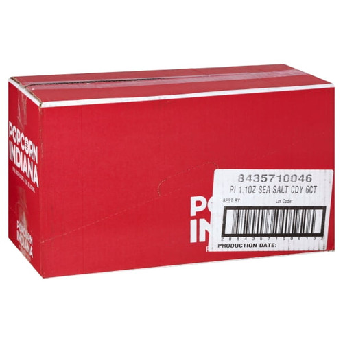 (price/case)caddy Popcorn Sea Salt 6-1.1 Ounce