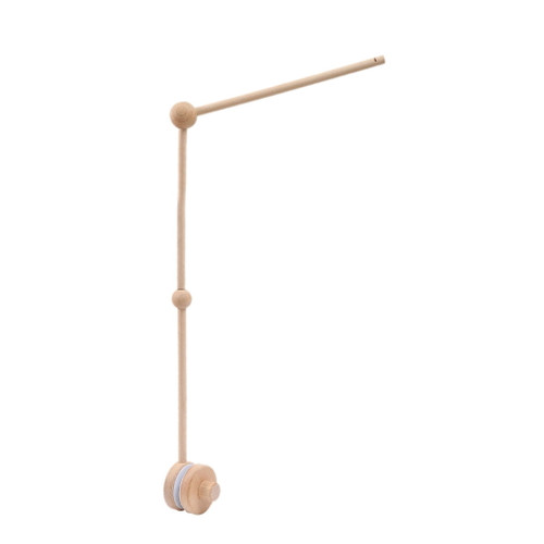 Dasbsug Crib Accessories Wooden Bracket Mobile Hanging Stand Baby Crib Decoration Hanger