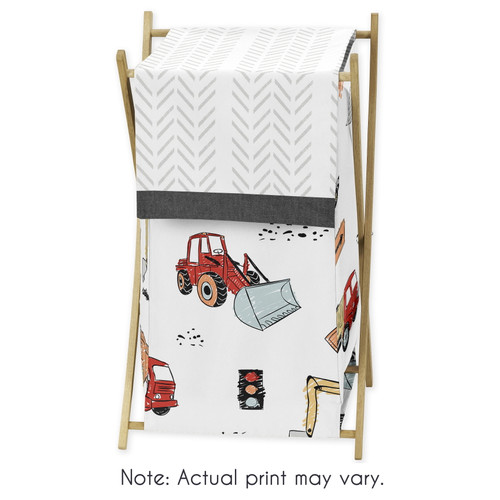 Construction Truck Laundry Hamper By Sweet Jojo Designs
