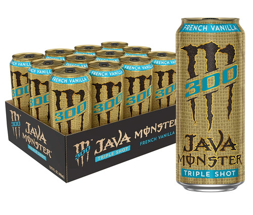 Monster Java 300 French Vanilla Coffee Cream, 15 Fl Oz (12 Cans)