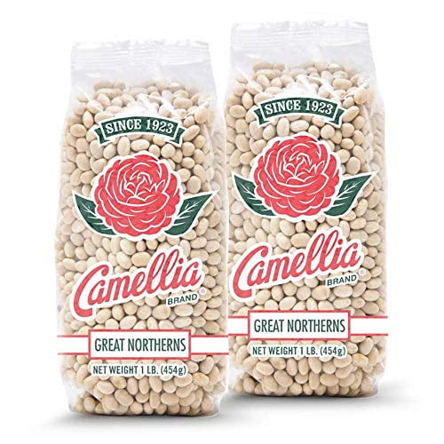 Camellia Brand Dry Great Northern Beans 1lb (2pk)