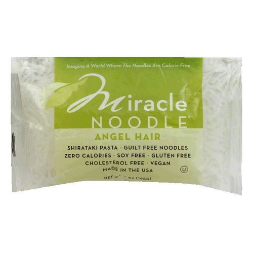 Miracle Noodle Angel Hair Noodle, 7 Oz (pack Of 6)