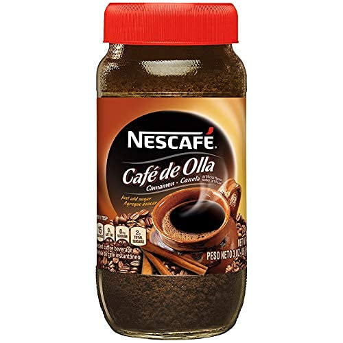 Nescafe Cafe De Olla Instant Coffee, Cinnamon, 6.7 Ounce Jar (2 Pack)