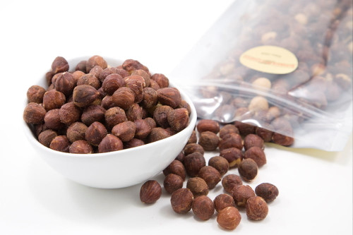 Roasted Oregon Hazelnuts (1 Pound Bag) (salted)