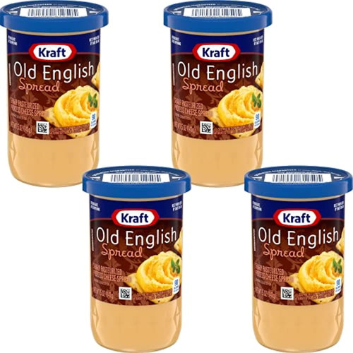 Kraft Cheese Spread, Old English 5 Oz (pack Of 4)