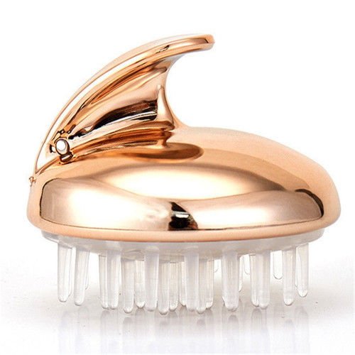 Hair Shampoo Brush Silicone Scalp Massager Brush Head Wet And Dry Hair Scalp Brush Scalp Care Hair Brush For All Hair Types