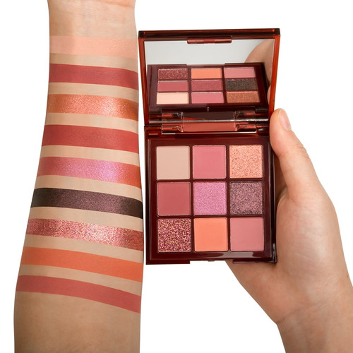 Bolver Eyeshadow Coral Makeup Palette, Eyeshadow Palette, Warm Neutrals, And High Pigment Powder Pallet E01