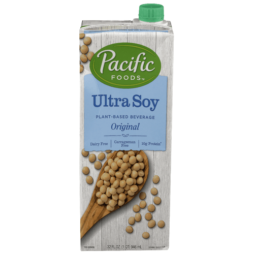 (12 Pack) Pacific Original Ultra Soy Non-dairy Beverage, 32 Oz