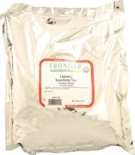 Frontier Natural Products Organic Lapsang Souchong Tea, 16 Oz