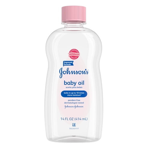 Johnsons Baby Oil For Baby Skin Care, Original - 14 Oz, 2 Pack