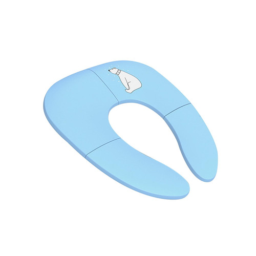 Foldable Toilet Pad Training Seat Potty Non Slip Portable Toilet Toilet Cushion For Home Use Toddler Baby Boys Kids Blue