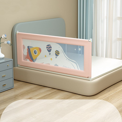 1 Pack Bed Rails For Toddlers - 5.9/6.6ft(l) Height Adjustable Bed Rail Kids Infant Bed Guard Rails Safety Barrier Bedguard Guard For Kids Twin,queen & King Mattress