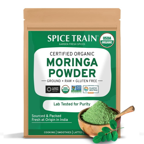 Spice Train, Organic Moringa Powder, 397g/14oz