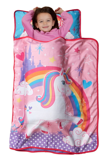 Baby Boom Rainbow Unicorn Toddler Nap Mat