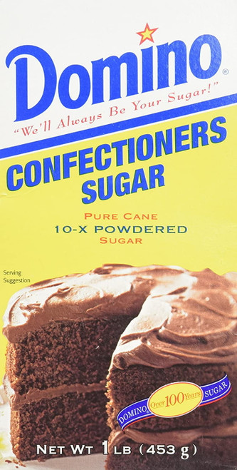Domino Confectioners 10-x Powdered Sugar, 1 Pound Box (pack Of 2)