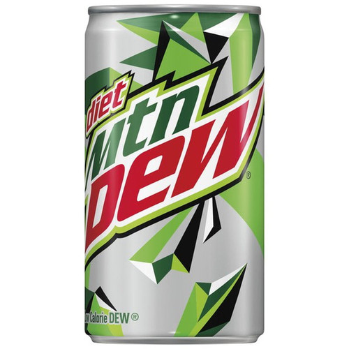 Diet Mountain Dew Soda 12oz Cans, Pack Of 24 (total Of 288 Fl Oz)