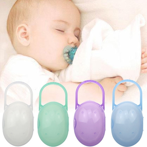 Linashi Portable Baby Infant Soother Holder Pacifier Dummy Box Travel Storage Case