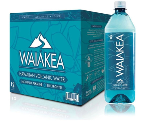 Waiakea Hawaiian Volcanic Water (1 L., 12 Pk.)