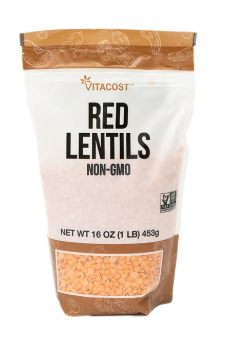 Red Lentils - Non-gmo -- 16 Oz (1 Lb) 453g