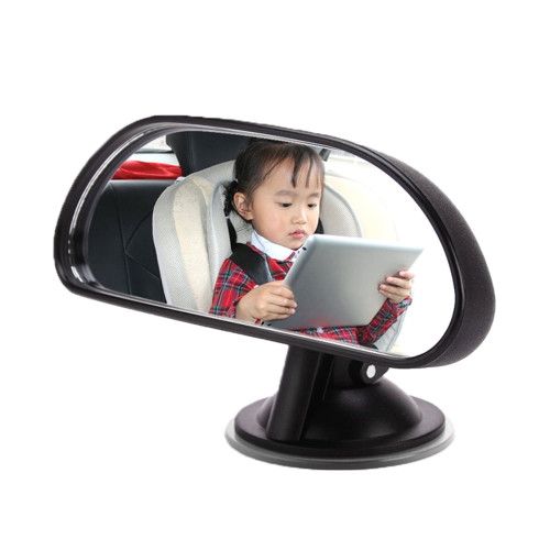 Baby Car Mirror Rear View Mirror Convex Wide View Suction Cup Mirror