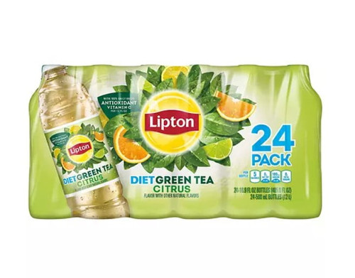 Lipton Diet Green Tea Citrus Iced Tea (16.9 Oz., 24 Pk)