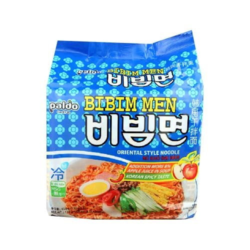 Paldo Korean Instant Cold Noodles, 5 Ct