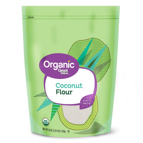 Great Value Organic Coconut Flour, 36 Oz