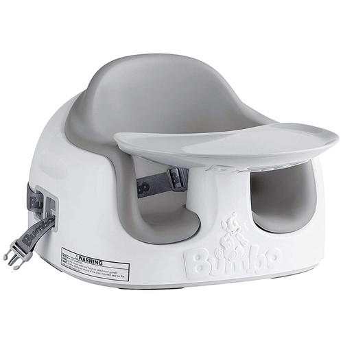 Bumbo Multi Seat, Converts Into Booster Seat And High Chair - Cool Grey