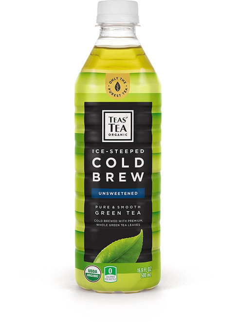 Teas Tea Organic Cold Brew Green Tea, Unsweetened (pack Of 12)