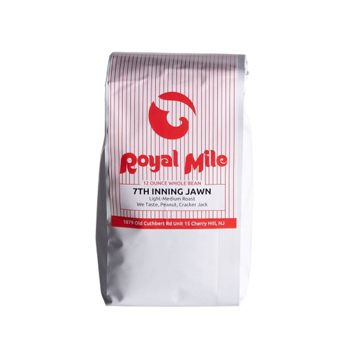 Royal Mile Coffee - 7th Inning Jawn, Whole Bean, Medium Light Roast, 12oz