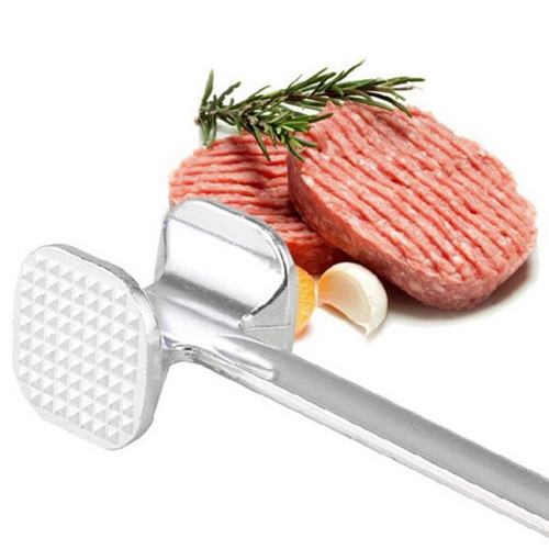Yzhm 19.5cm Two Sides Aluminum Meat Hammer Mallet Beef Chicken Steak Beefs Porks