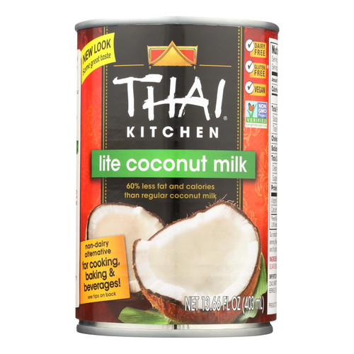(12 Pack)thai Kitchen Lite Coconut Milk, 13.66 Fl Oz
