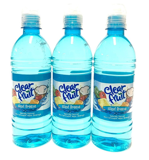 Clear Fruit Island Breeze Tropical Flavored Water 6 16.9oz Bottles