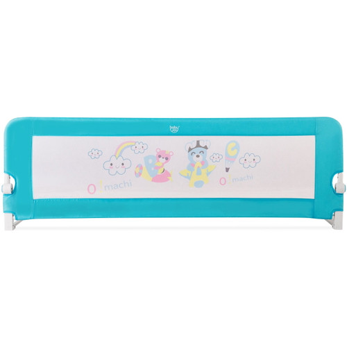 Topbuy 69'' Breathable Baby Toddler Bed Rail Guard Children Sleeping Safety Blue