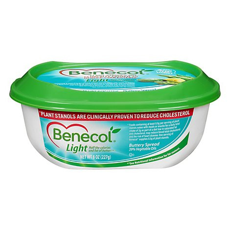 (6 Pack)benecol Light Butter Spread, 8oz