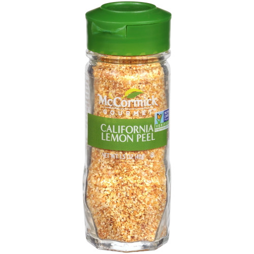 Mccormick Gourmet California Lemon Peel, 1.5 Oz