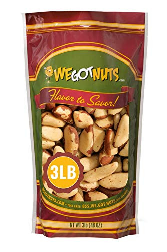 Roasted Salted Brazil Nuts (3 Lb)
