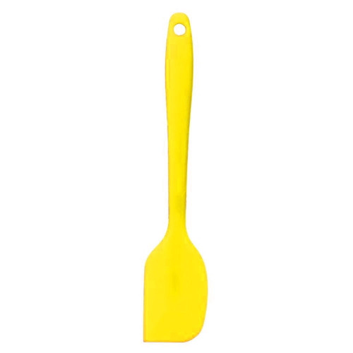Tangnade Heat Resistant Flexible Silicone Spatulas Cake Scraping Baking Kitchen Cooking Argo Baking Powder Yellow