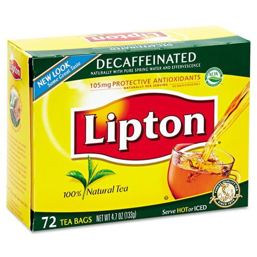 Tea Bags, Decaffeinated, 72/box