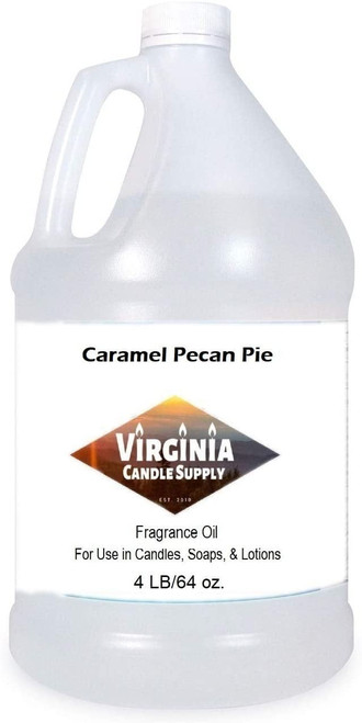 Caramel Pecan Pie 64 Ozbottle For Candle Making, Soap Making, Tart Making, Room Sprays, Lotions, Car Fresheners, Slime, Bath Bombs, Warmers