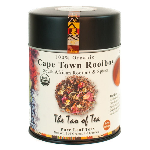 The Tao Of Tea, Organic Cape Town Rooibos, Loose Leaf Tea, 3.5 Oz Tin