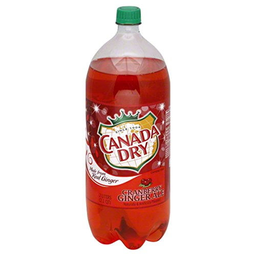 Canada Dry Cranberry Ginger Ale Caffeine Free, 67.6 Fl Oz (pack Of 6)