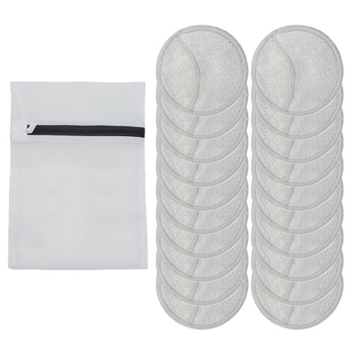 Paula's Choice Reusable Makeup Remover Pads, Eco-friendly Cotton & Bamboo Rounds For Toner & Exfoliants, Includes Washable Bag For Laundry & Storage, 10 Count