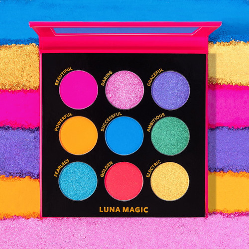 Luna Magic Goddess Shadow Palette, 9 Colors