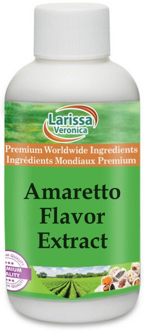Larissa Veronica Amaretto Flavor Extract, (amaretto, 4 Oz, 1-pack, Zin: 528838)